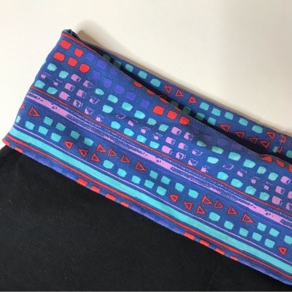 AERIE Slim Gym Crop Black Yoga Workout Leggings Size XS - Picture 4 of 9